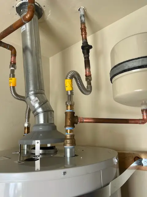 Water heater installation and plumbing repair in Overland Park