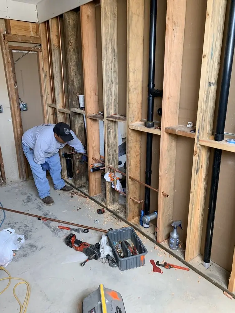 Commercial rough-in plumbing for Trenchless Sewer Repair in Overland Park